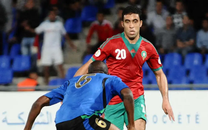 اللاعب حمدالله سيقود كتيبة أسود الأطلس في كأس العالم قطر 2022